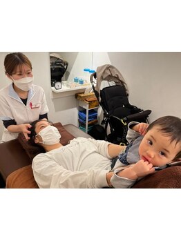 お子様同伴OKのサロン