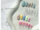 6月の定額ネイル¥7700
