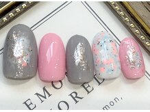 ミュゲットネイル(Muguet nail)/春ネイル