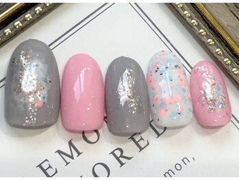 ミュゲットネイル(Muguet nail)/春ネイル