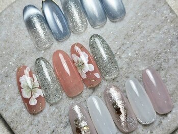 お気軽ビューティエーヴィヒ(Ewig)の写真/手元を見る度うっとり★こだわり派のオトナ女性も満足度◎大好評の【キャンペーンネイル¥5800→¥5300】