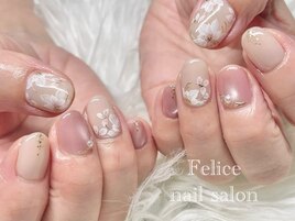 フラワー/オフィス/大人可愛い