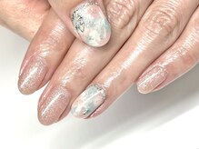 モーヴネイル(mauve.nail)/爽やかニュアンスネイル