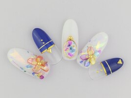 シェルフラワーネイル