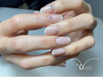 バイオアシス 麻布十番(by Oasis)/スキニーフレンチネイル