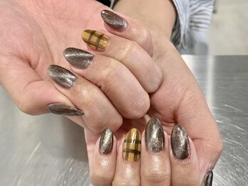 ネイルキュート アンド クールラッシュ 亀有店(nailcute & CoolLash)/1本アート