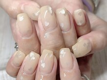 カラーズ(colors.)/ベージュ×ちゅるん×ハート。