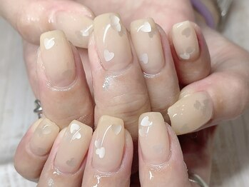 カラーズ(colors.)/ベージュ×ちゅるん×ハート。