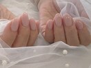 ワンカラー/ピンクネイル/デート