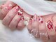エルフネイル(Elf nail)の写真/ワンホンネイルで可愛い指先を叶える！豊富なメニューとパーツも豊富で、もちがいい特別な一日を彩ります☆