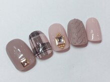 クリスタルネイル ボンベルタ橘店(CRYSTAL NAIL)/ニットネイル