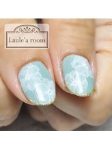 ラウレアルーム(Laule'a room)/手書きアート♪シフォンフラワー