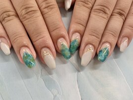 (平田)エメラルドネイル