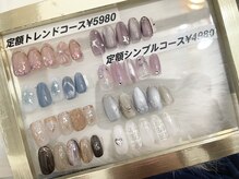 ワイワイネイル(waiwai nail)の雰囲気（デザイン☆☆大人気定額コース＊°毎月変わります！！）