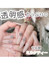 透明感ベージュ