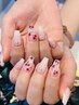 フリーアート☆持ち込みデザイン☆満足コース90min　¥8980