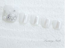 ラグジュアリーネイルズ アカバネ(Luxury Nails Akabane)/キラキラ*ビジューNail
