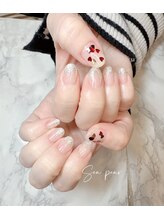 シーペアー(Sea pear)/ハートネイル♪