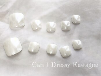 キャンアイドレッシー 川越店(Can I Dressy)/【フット】ホワイトパール