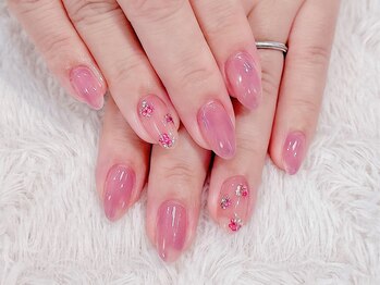 #押し花ネイル #春ネイル