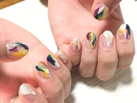 selectJ10月カラフルデザイン