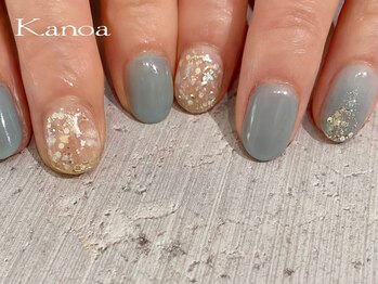 ネイル カノア(Nail Kanoa)/ニュアンスネイル4本　7700円