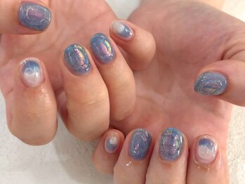 ネイルサロン アイナ(NailSalon Aina)の写真/【人気No.1☆定額デザイン¥8800(初回オフ無料)】ニュアンス/韓国ネイル/ワンホンetc...200種類から選べる♪