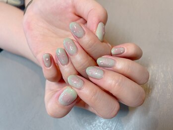 アトリエ ツメ(atelier TsuMe)/チークネイル