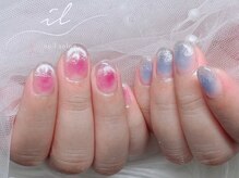 イル 神戸店/チークマグネットネイル