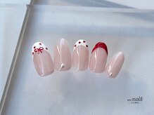 アンドラッシュ アンドネイル 本郷三丁目駅前店(and lash/and nail)/全体アート/定額華やか