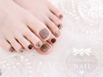 シンデレラネイル(CINDERELLA NAIL)/【フットネイル】