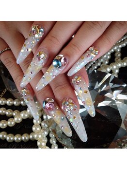 エスフィーネイルサロン ブリーユ(Esfy nailsalon Brille)/スカアート付け放題¥10400