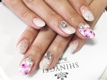 ペペネイル アイラッシュ(PePe.naileyelash)/フラワーネイル