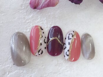 ナル バイ ネイルブレイク(Nalu by Nail Break)/レオパード×マグネット