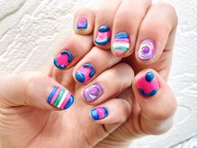 ミネルバネイル(MINERVA nail)/カラフルPOP☆