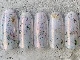 キラキラオーロラホワイト¥10000