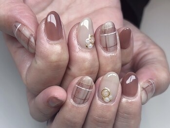 オーパス ノース(OPUS north)/お客様ネイル/古川/持込デザイン