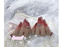 リオラネイル(Liora Nail)/長さ出しシンプルデザイン