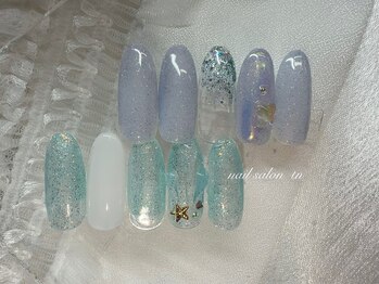 ティーエヌ 八王子店の写真/《トレンドネイルが超お手頃価格》SummerネイルBが今なら全員オフ無料で¥5200！