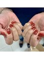 トゥルーネイル アンド アイ 博多店(TRU NAIL & EYE) フラッシュネイルはワンカラーでも華やかに仕上がります♪