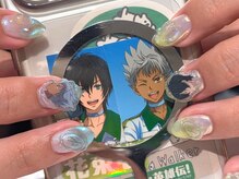 推しのシールネイル