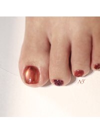 【Foot】親指art ¥9,900