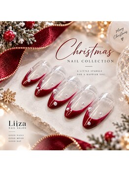 リーザ(Liiza)の写真/爪が薄い・折れやすいなどでお悩みの方にオススメ☆長さ出しで美爪効果&理想の美しく自然なお手元に♪