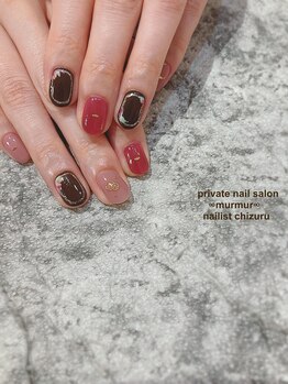 プライベート ネイルサロン マーマ(murmur)/バレンタインデザイン