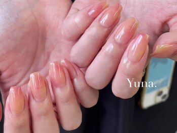 ルハナネイル(Luhana nail by Linoa nail)/桃ネイル