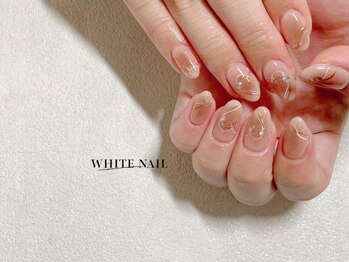 ホワイトネイル 武蔵小杉店(WHITE NAIL)/はあとねいる/チークネイル