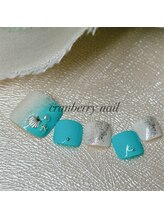 クランベリーネイル 代官山 恵比寿(cranberry nail)/フット7月定額B♪