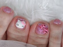 イル 神戸店/フットネイル×フラッシュ