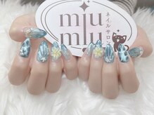 ミュウミュウ(miumiu)/春ネイル