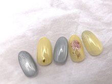 【定額】バラネイル フラワー